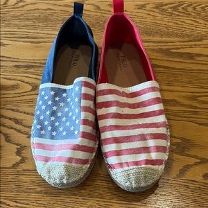 Ralph Lauren American Flag Espadrilles